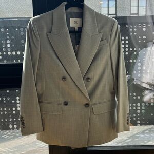 Banana Republic Light Gray Blazer